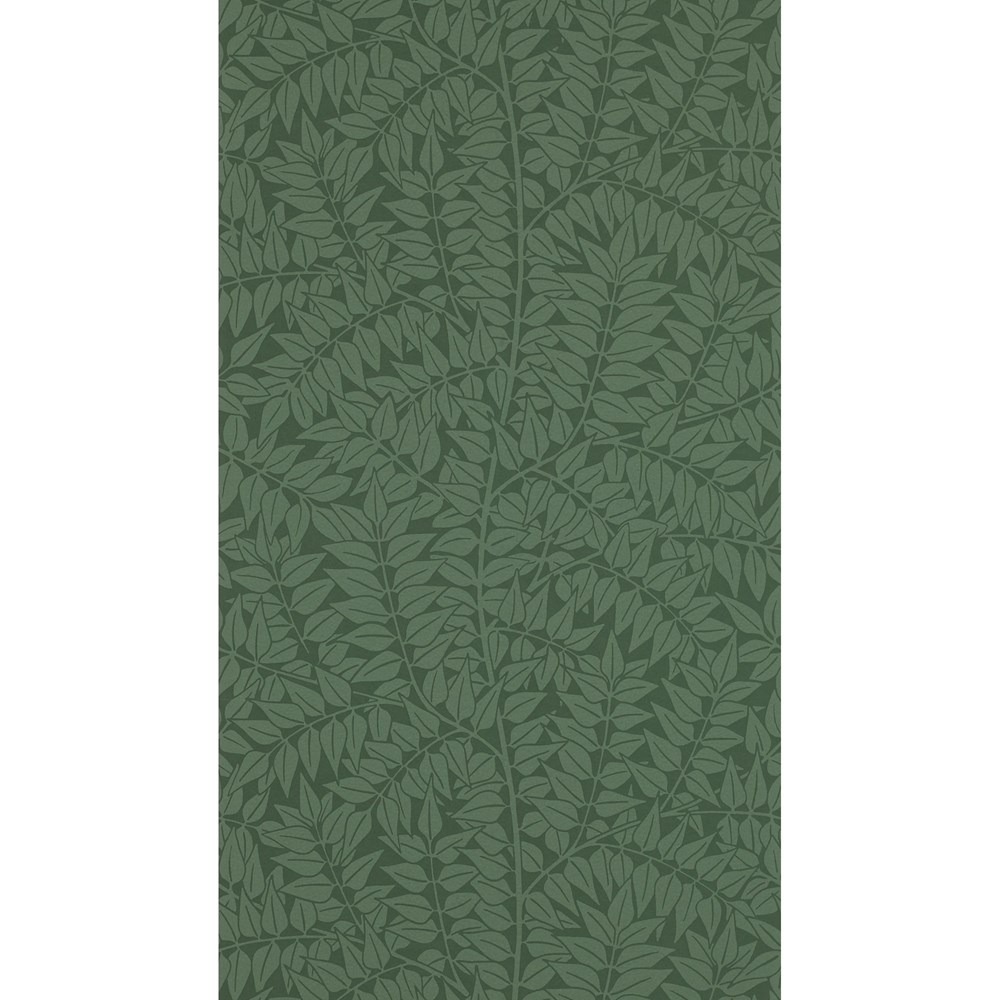 Branch Wallpaper 210374 by Morris & Co in Forest Green